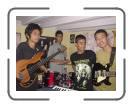 The band in their practice room : Sujin.com.np